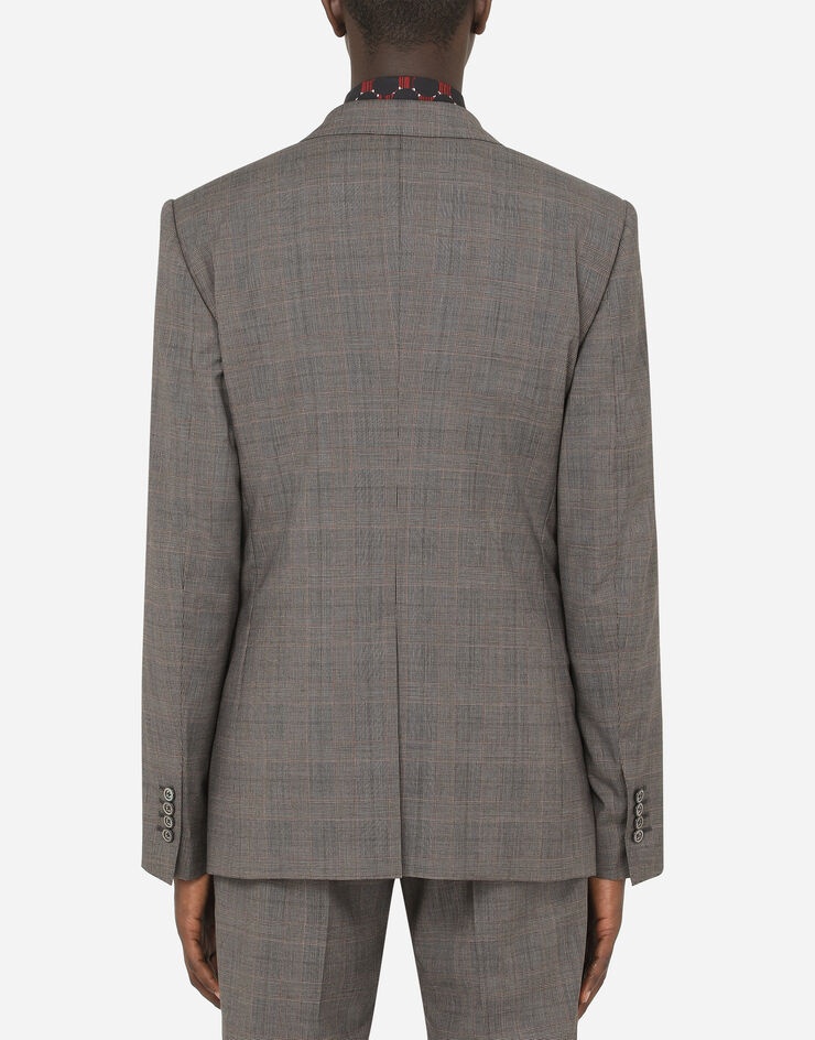 Sicilia-fit wool glen plaid jacket - 2