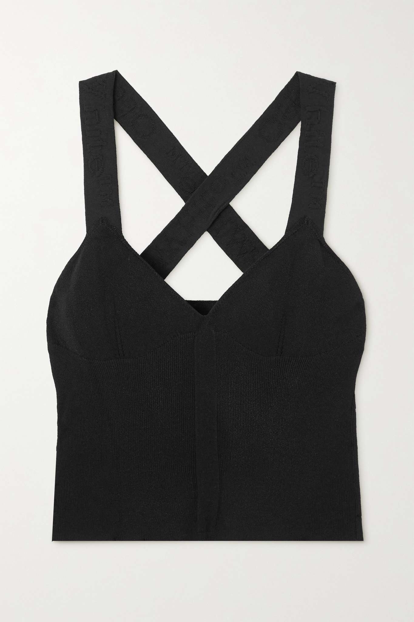 Embossed knitted tank - 1