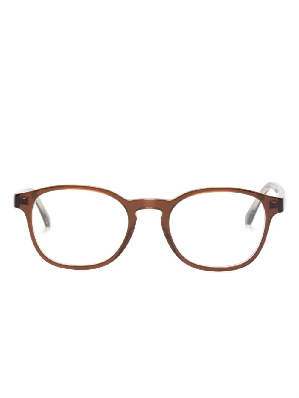 square-frame glasses - 1