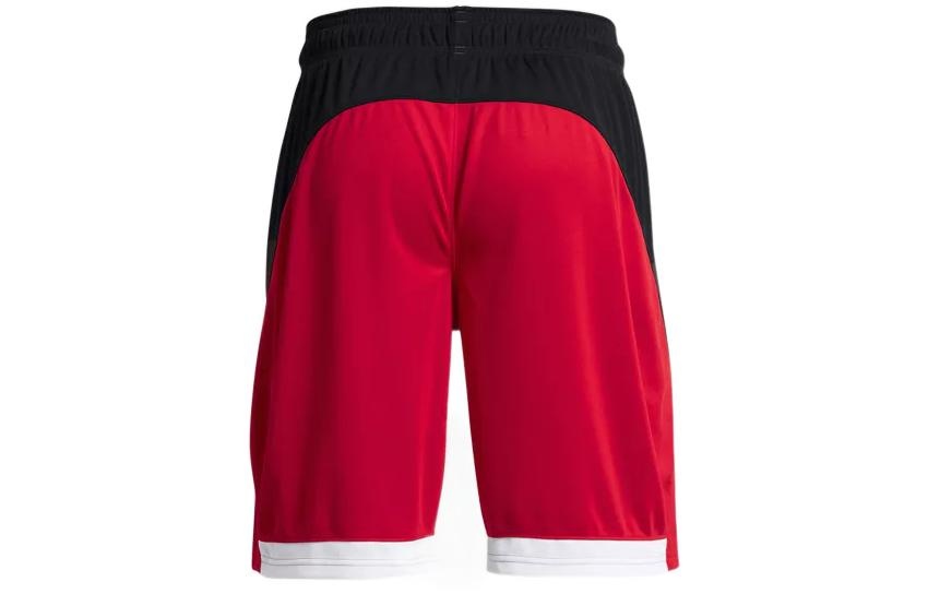 Under Armour Baseline 10 inch Shorts 'Red Black' 1370220-600 - 2