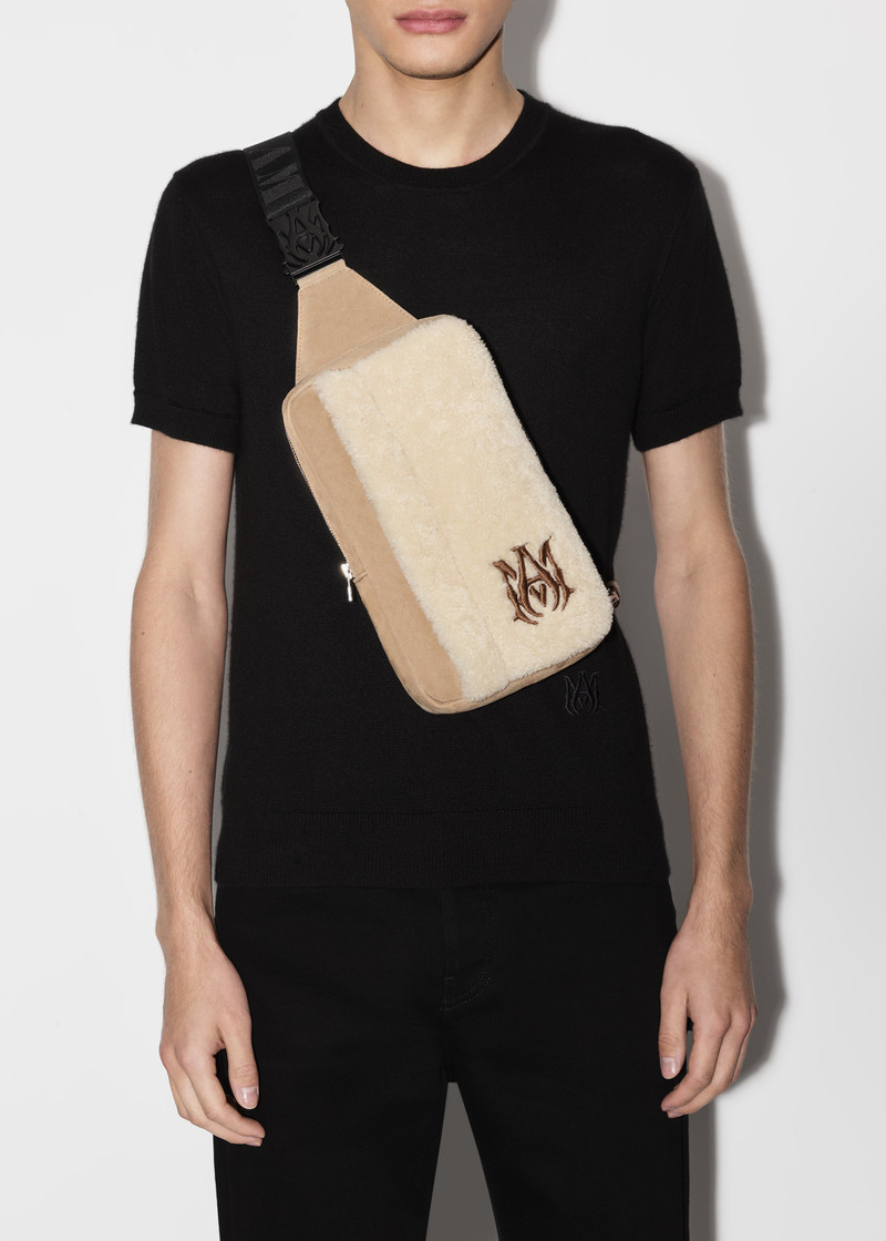 M.A. SHEARLING SLING BAG 6