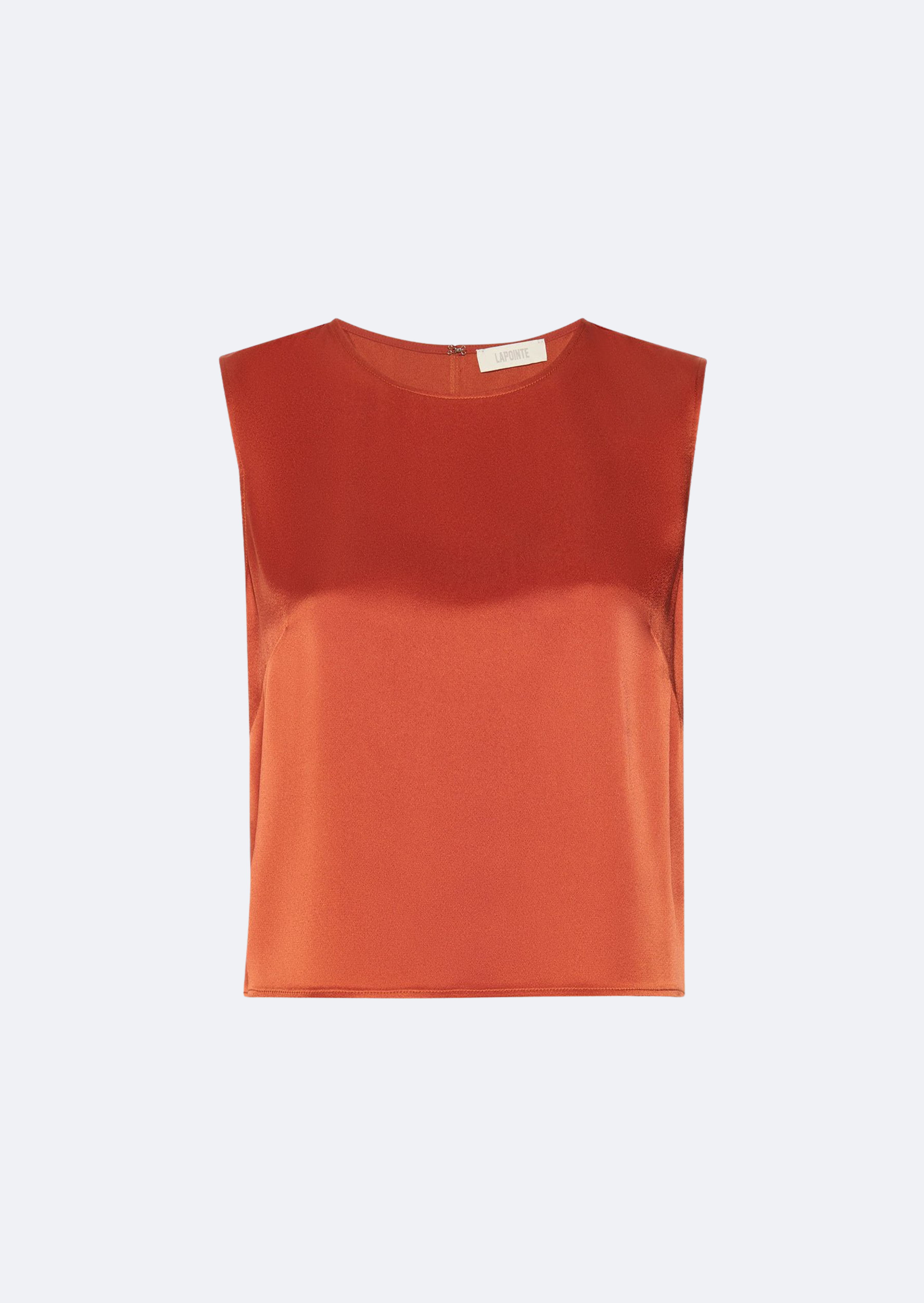 Satin Cropped Tank - 1