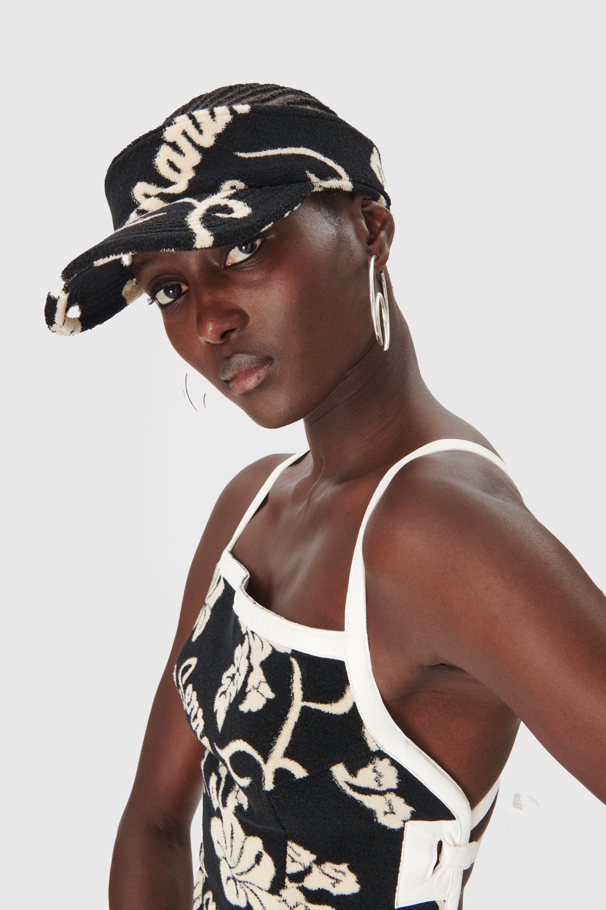 Jersey Jacquard Towels Visor 2