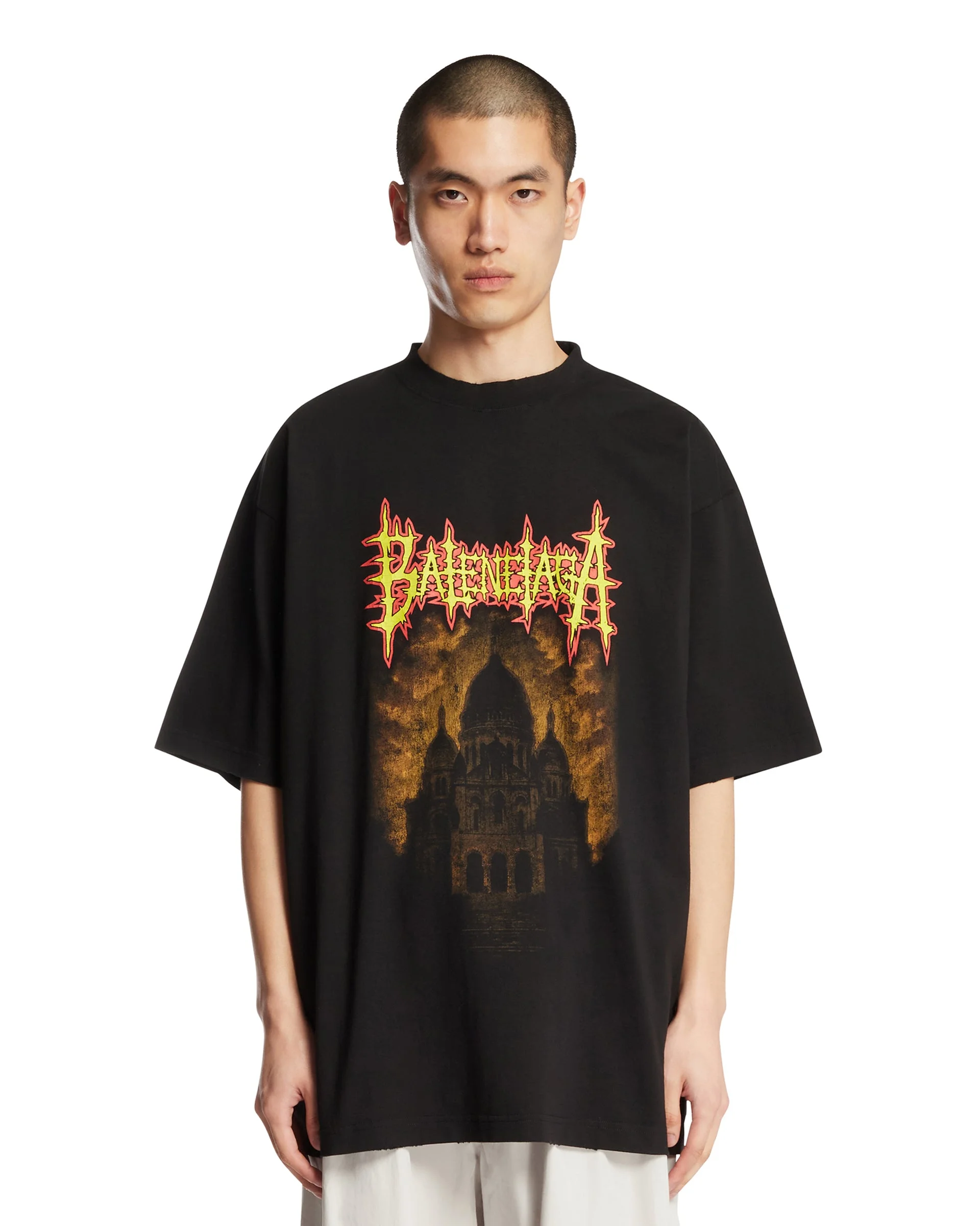 Black Logo Printed T-Shirt - 1