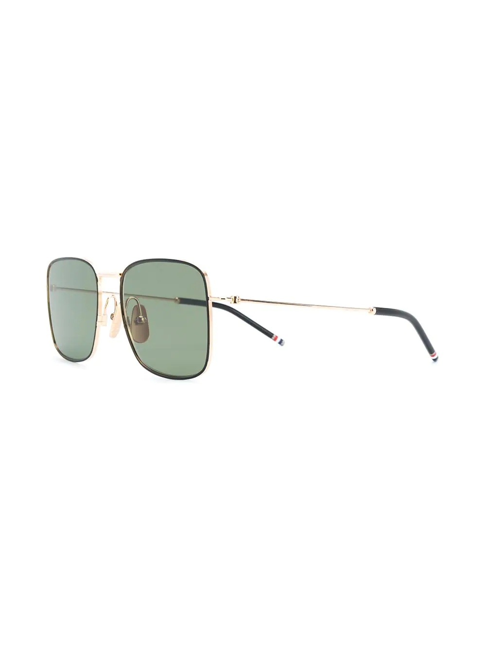 TBS117 oversized squared aviator sunglasses - 2