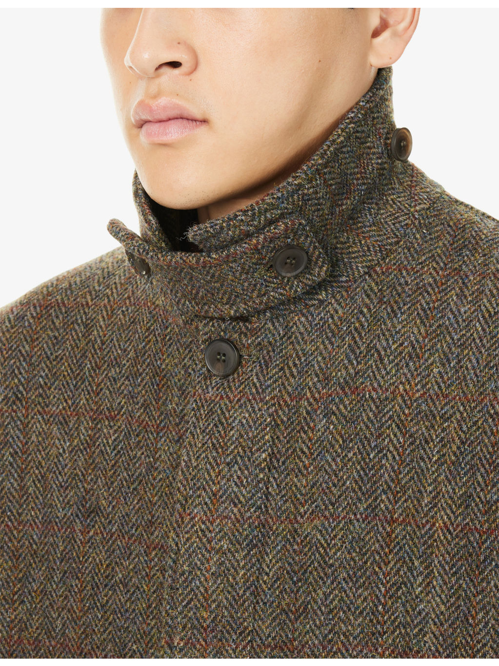 Cedric Long-Sleeve Wool Overcoat - 5