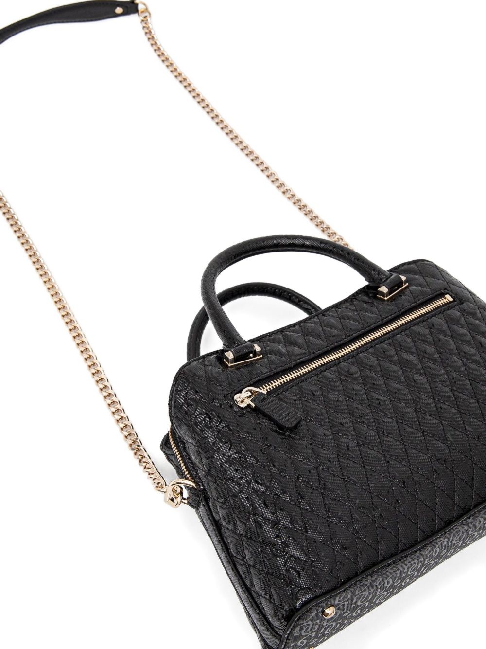 quilted leather handbag - 3