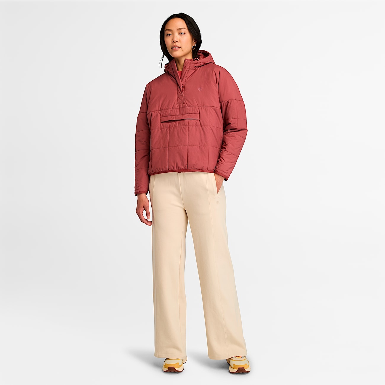 Women's Lightweight Insulated Anorak Jacket - 4