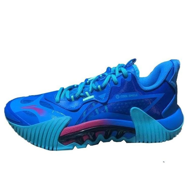 Li-Ning BadFive 2.5 낮은 '블루 그린' ABFS001-5 - 1