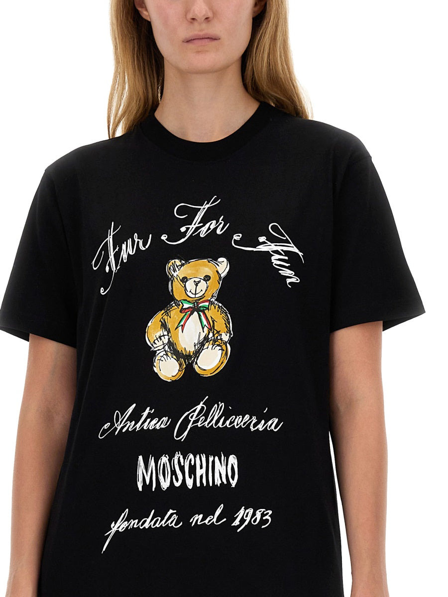 Moschino Women T-Shirt Con Logo - 4