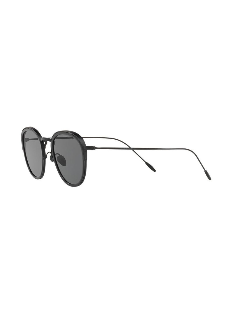 GIORGIO ARMANI round frame sunglasses outlook