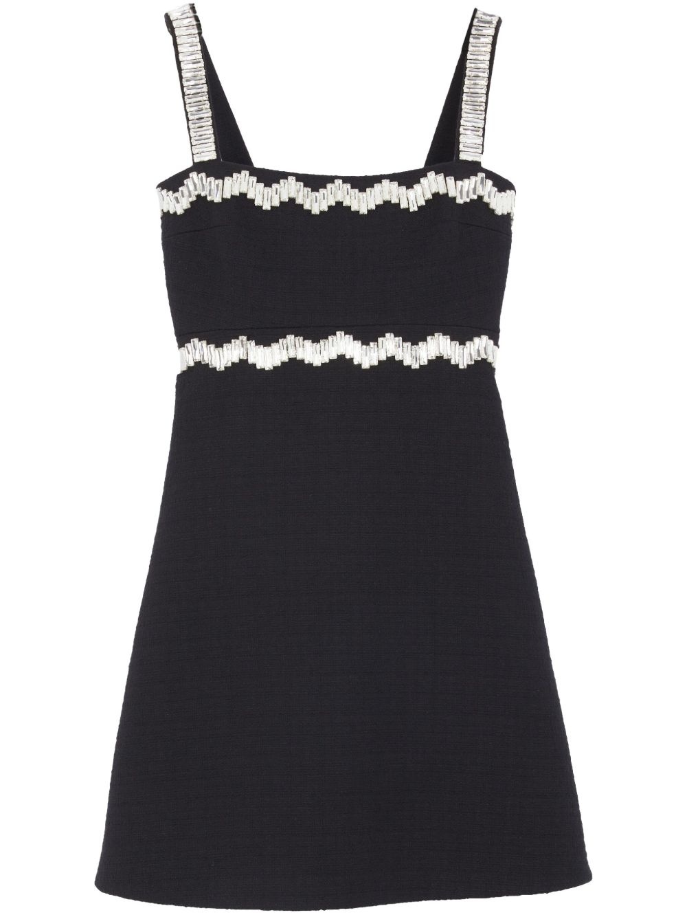 crystal-embellished dress - 1