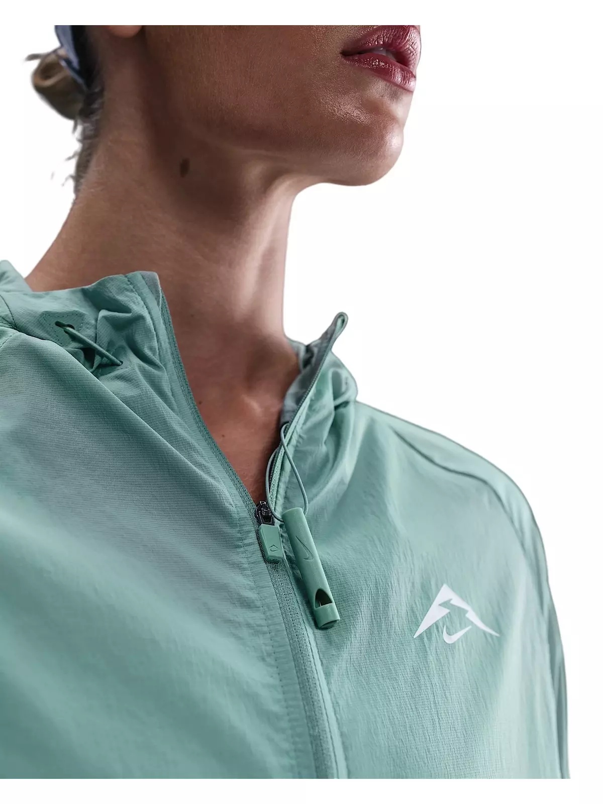 Women's Trail Repel Running Jacket -Green - 4