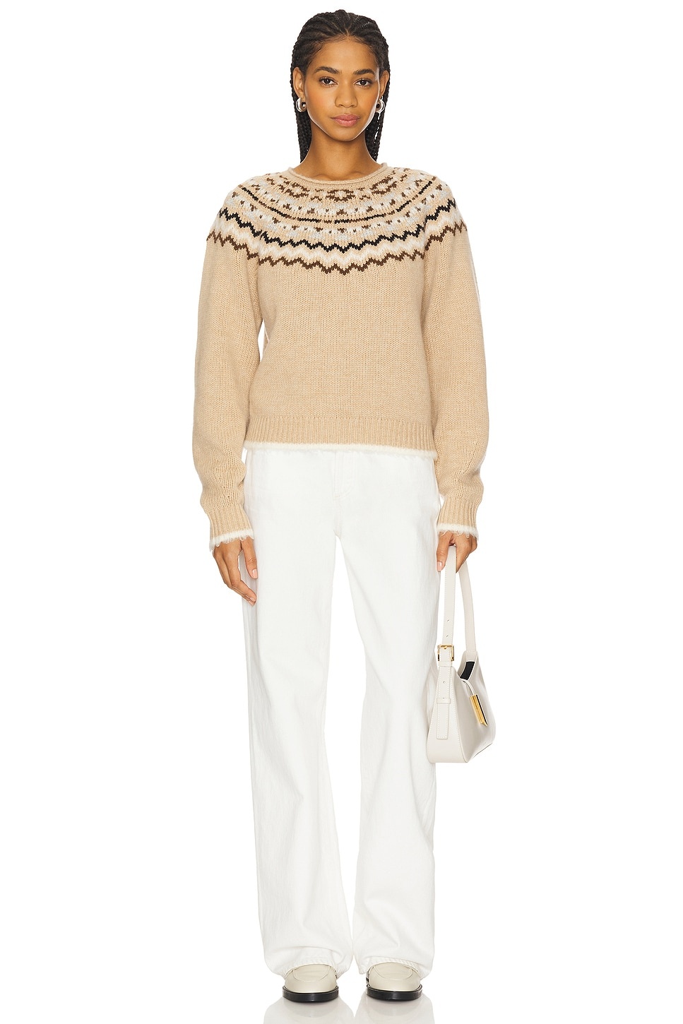 Chalet Cashmere Crew Sweater - 4