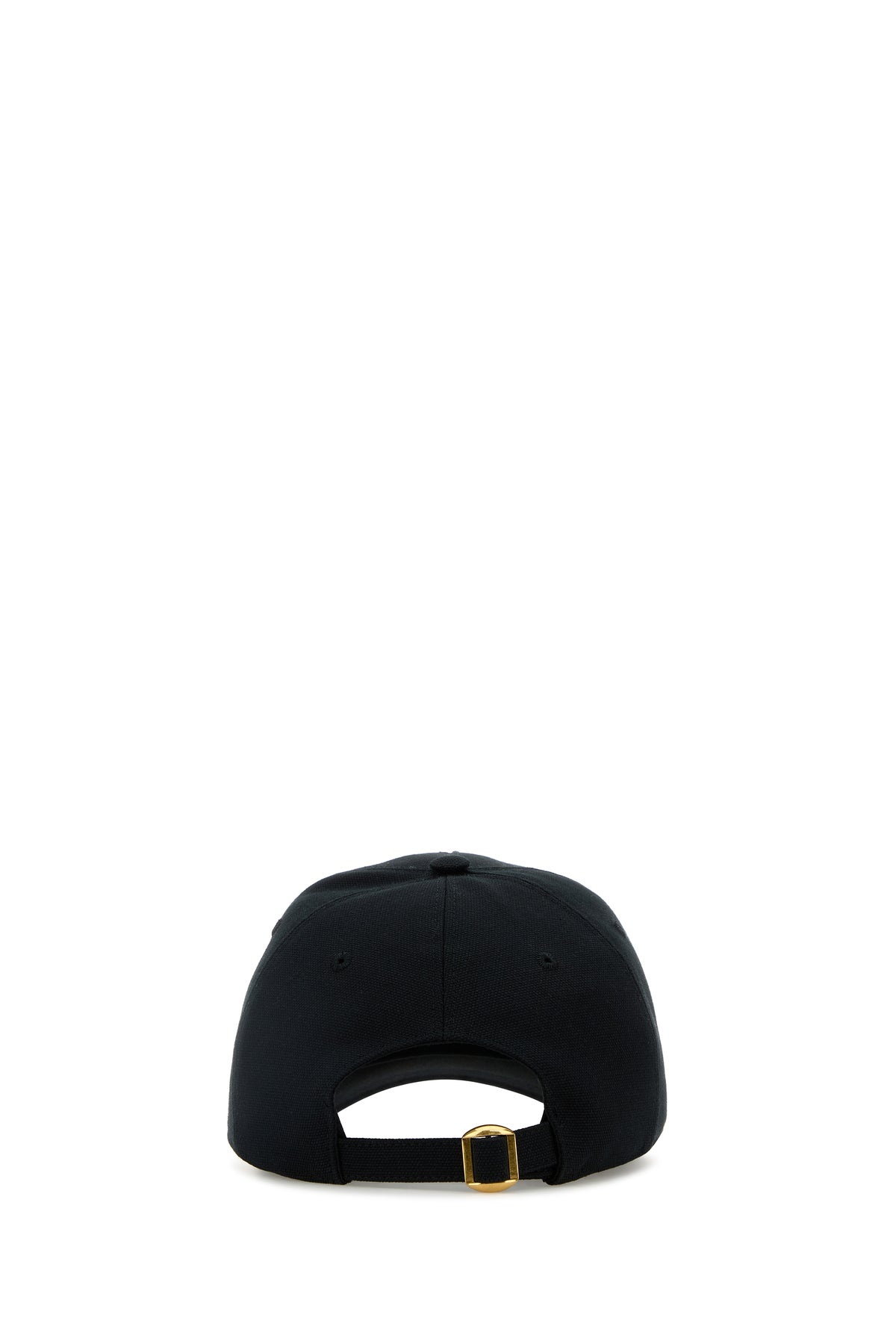 Black cotton baseball cap - 3
