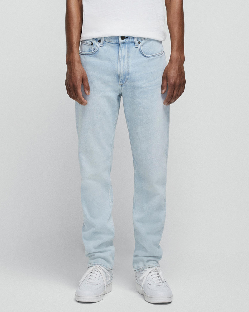 Fit 2 - Callen Slim Fit Light Indigo Authentic Stretch Jean 4