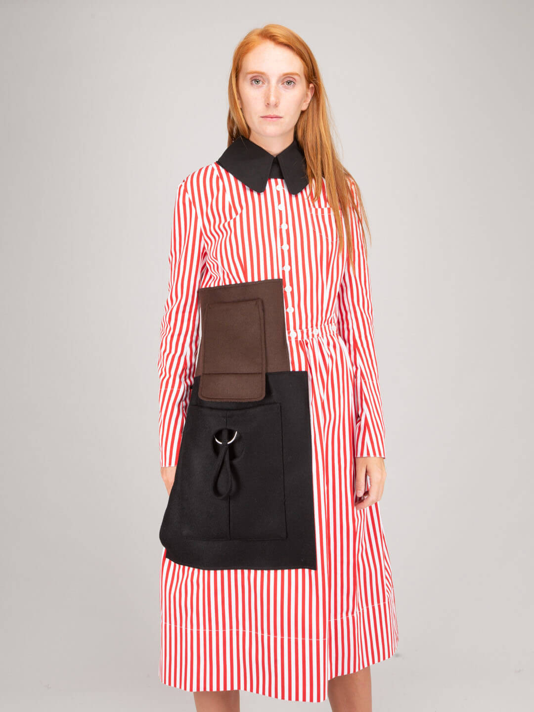 Striped Dress red - 2