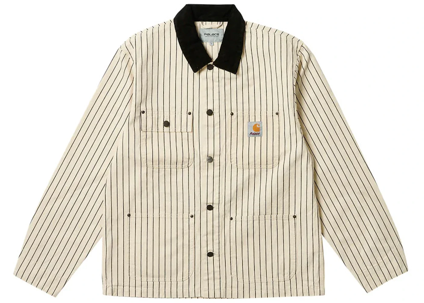 Palace x Carhartt WIP Michigan Coat Hickory Wax/Black - 1