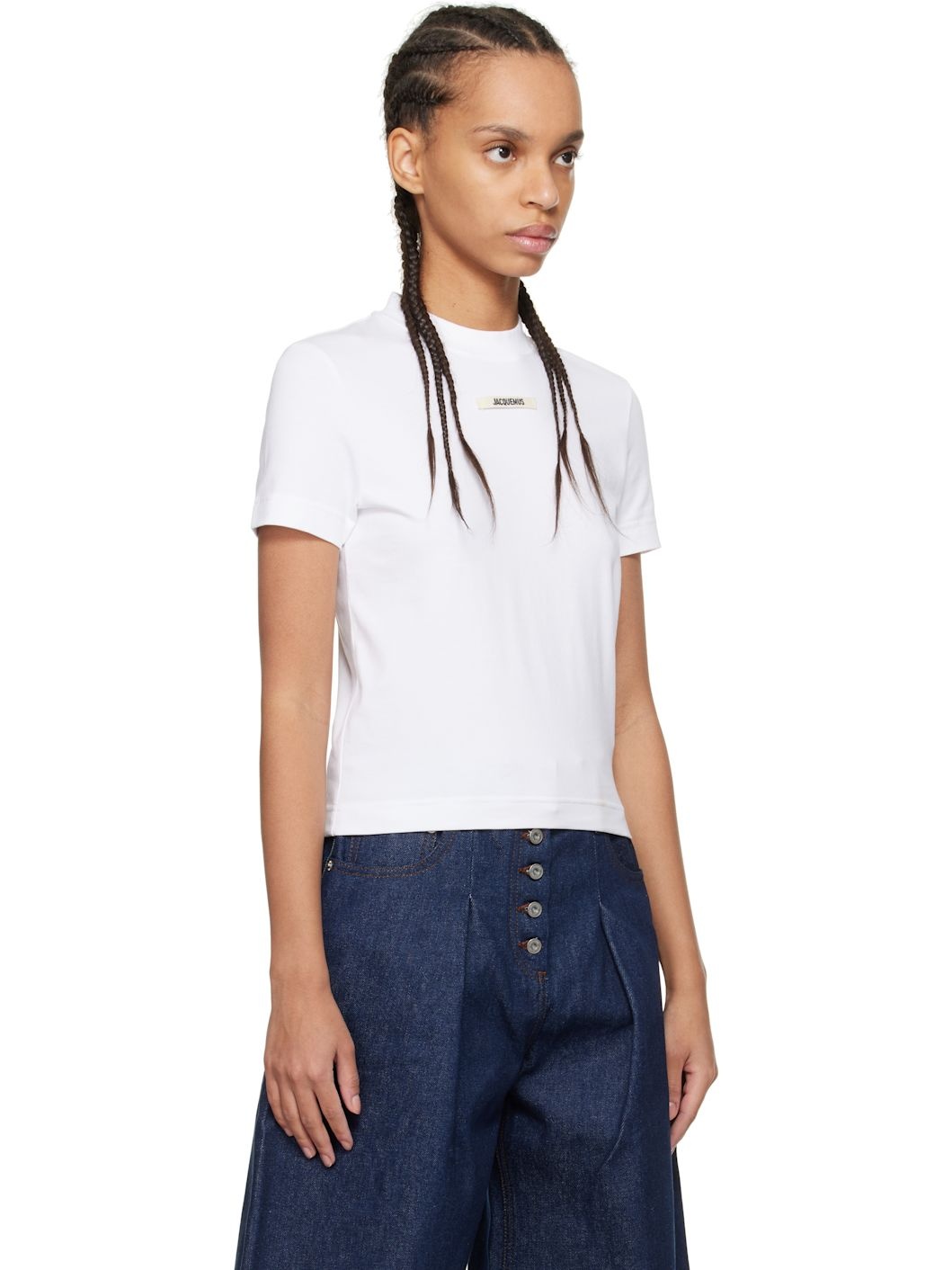 White Les Classiques 'The Gros Grain' T-shirt - 2