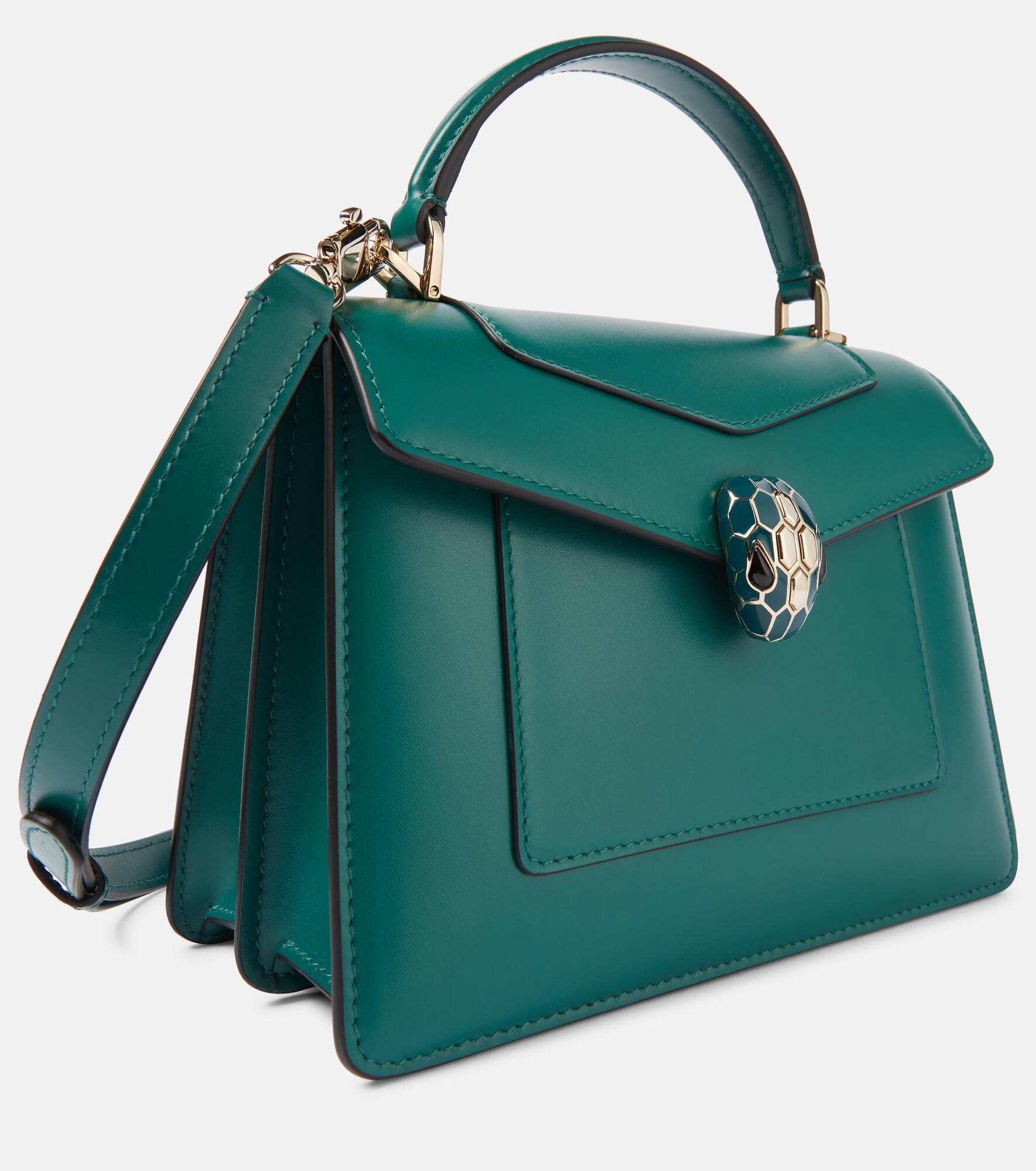 Serpenti Forever Medium leather tote bag - 6