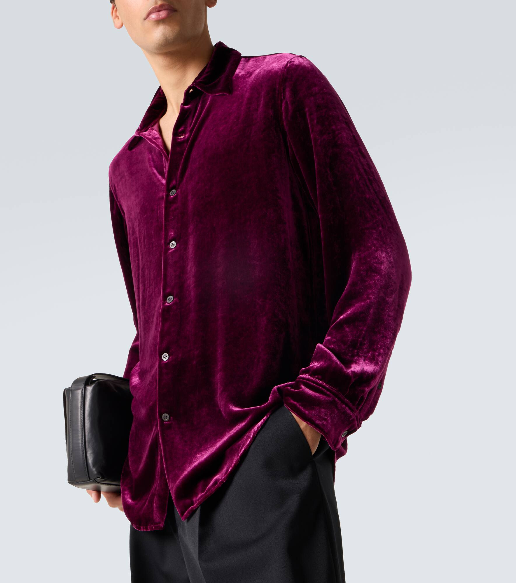 Velvet shirt - 5