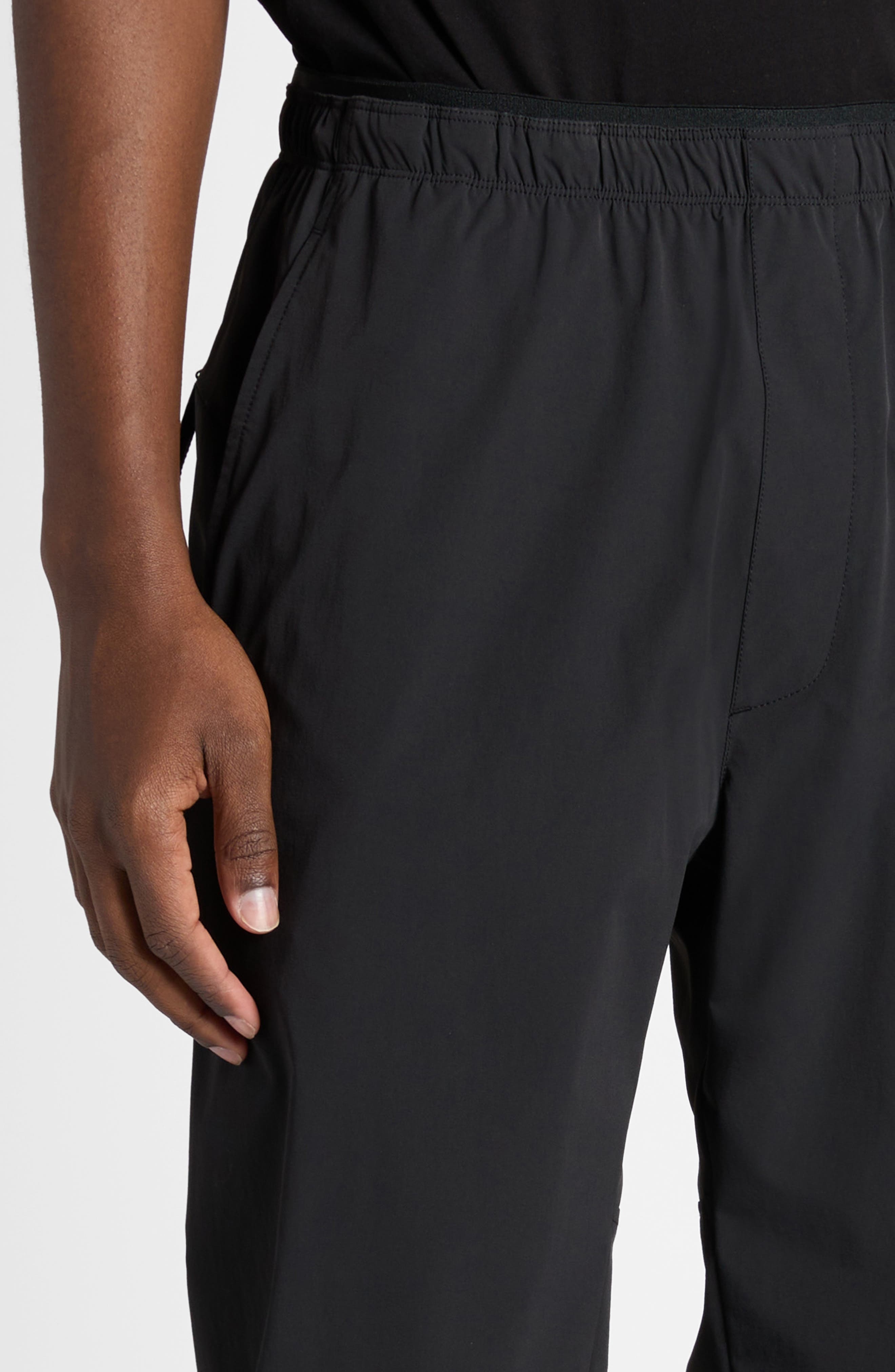 Moncler Stretch Joggers in Black at Nordstrom - 5