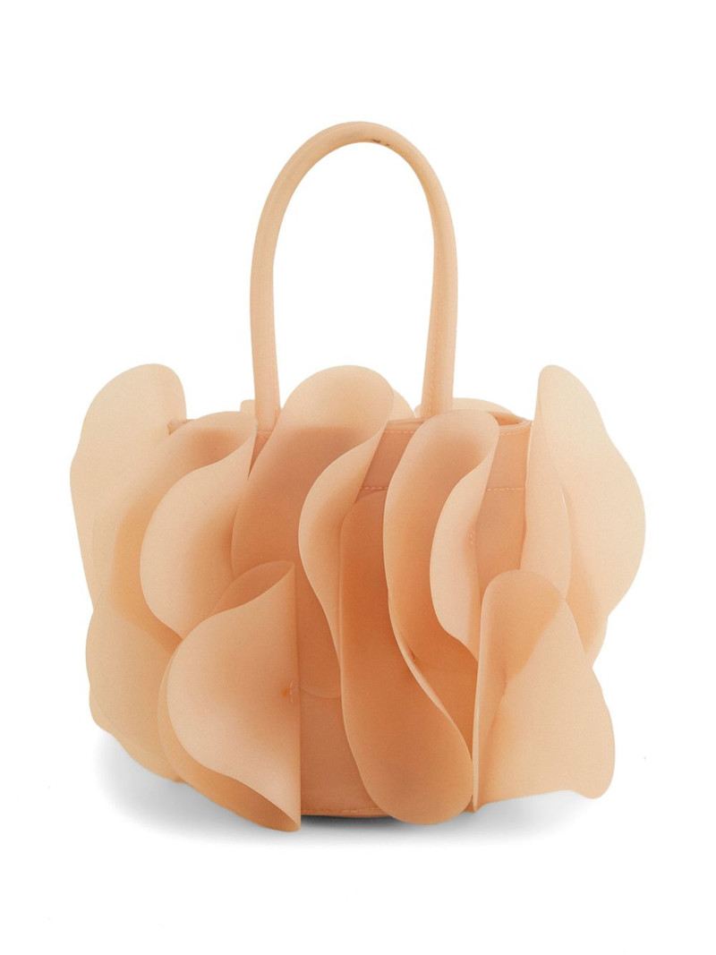 FARM RIO flower appliqué tote bag outlook