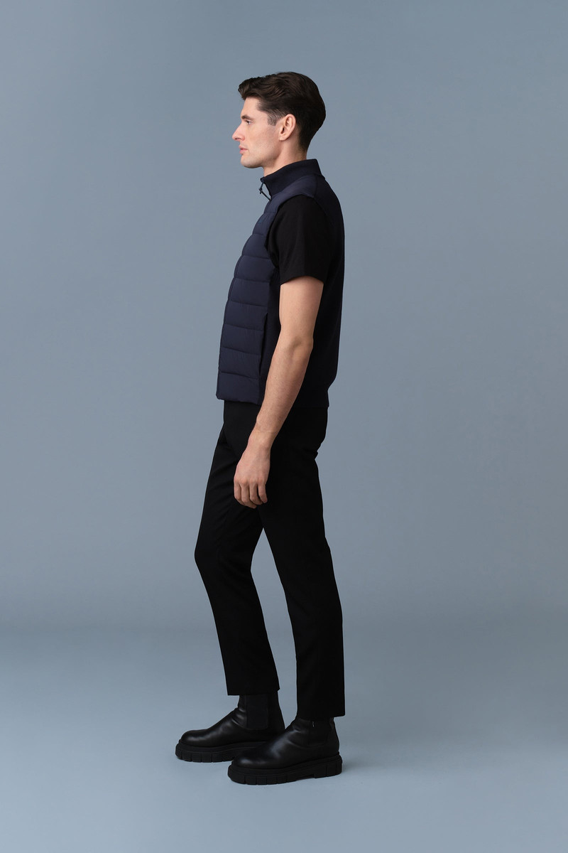 JACOB Rib Knit Light Down Vest 3