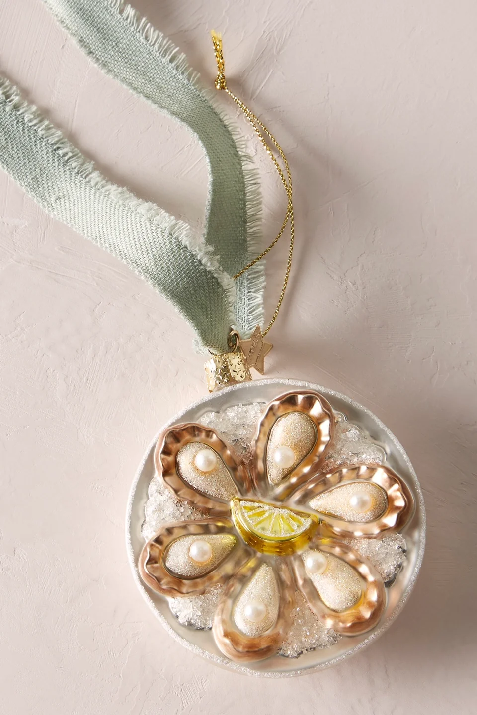 Oyster Plate Ornament - 1