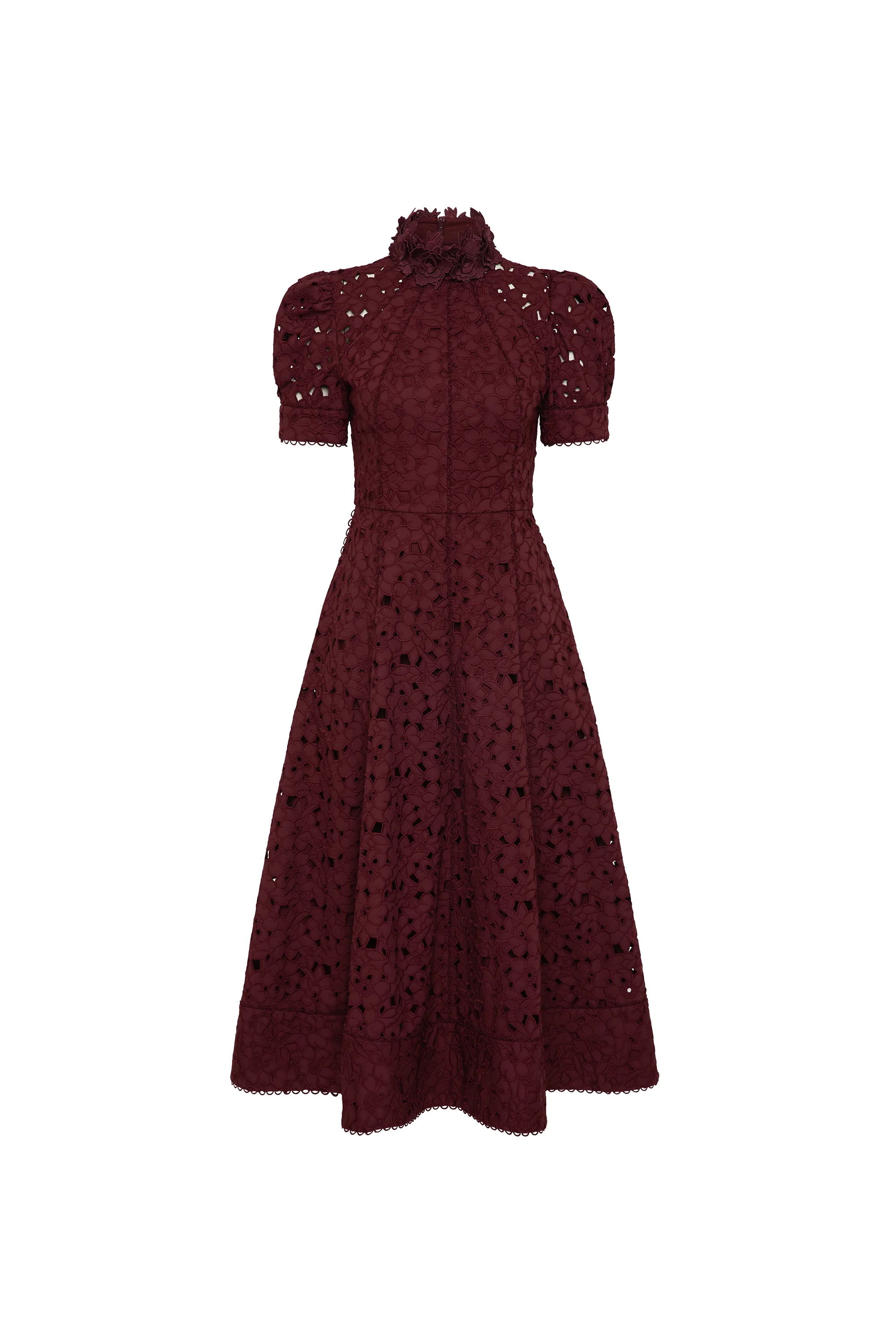 Kitsu Short Sleeve Midi Dress - 1