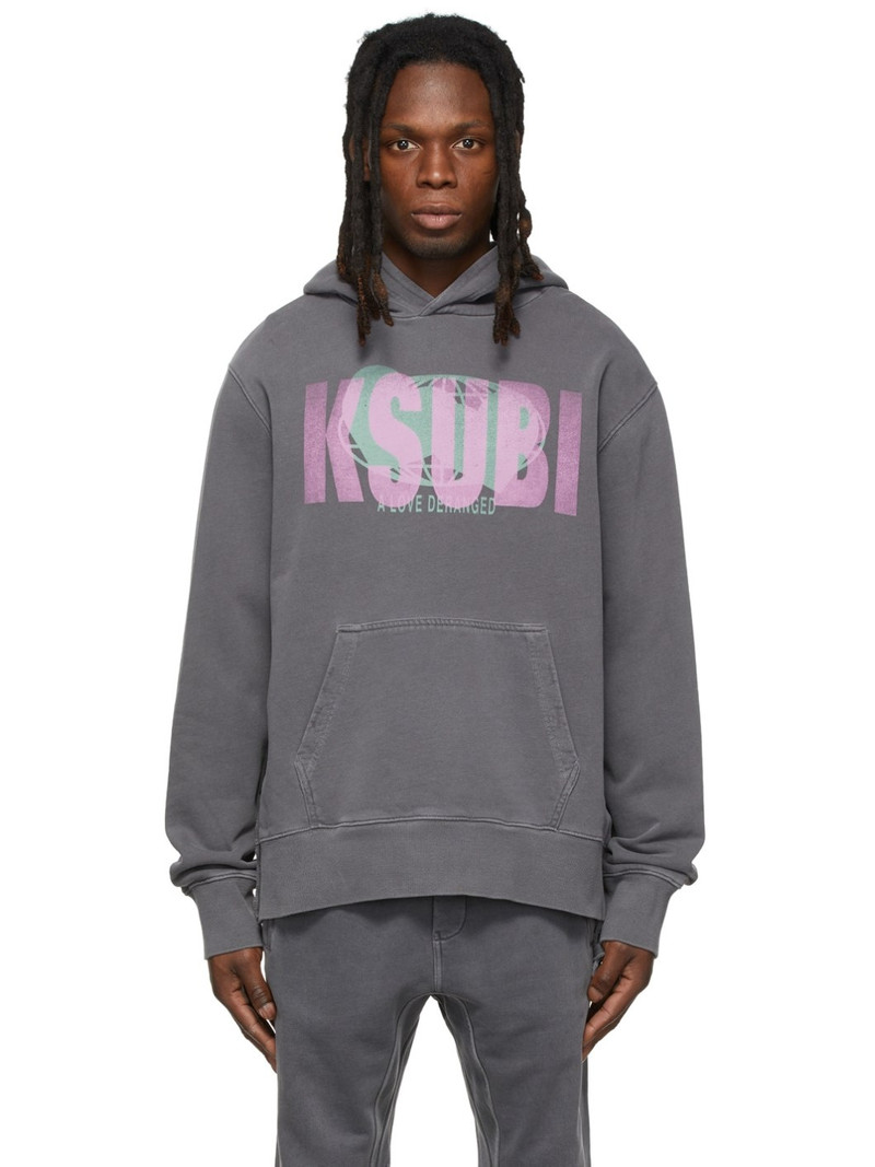 Grey Deranged Kash Hoodie - 1