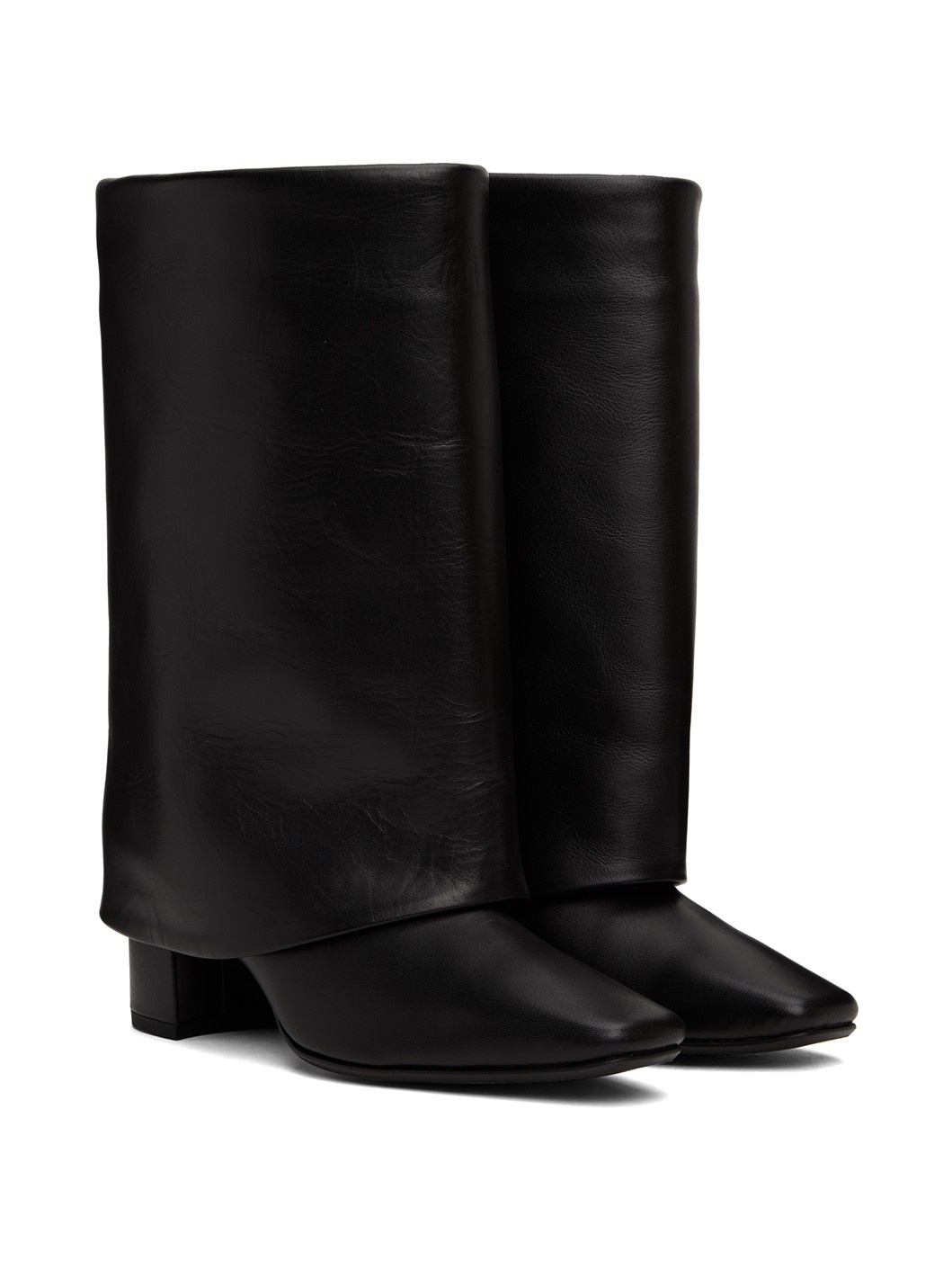 Black Cover Boots - 4