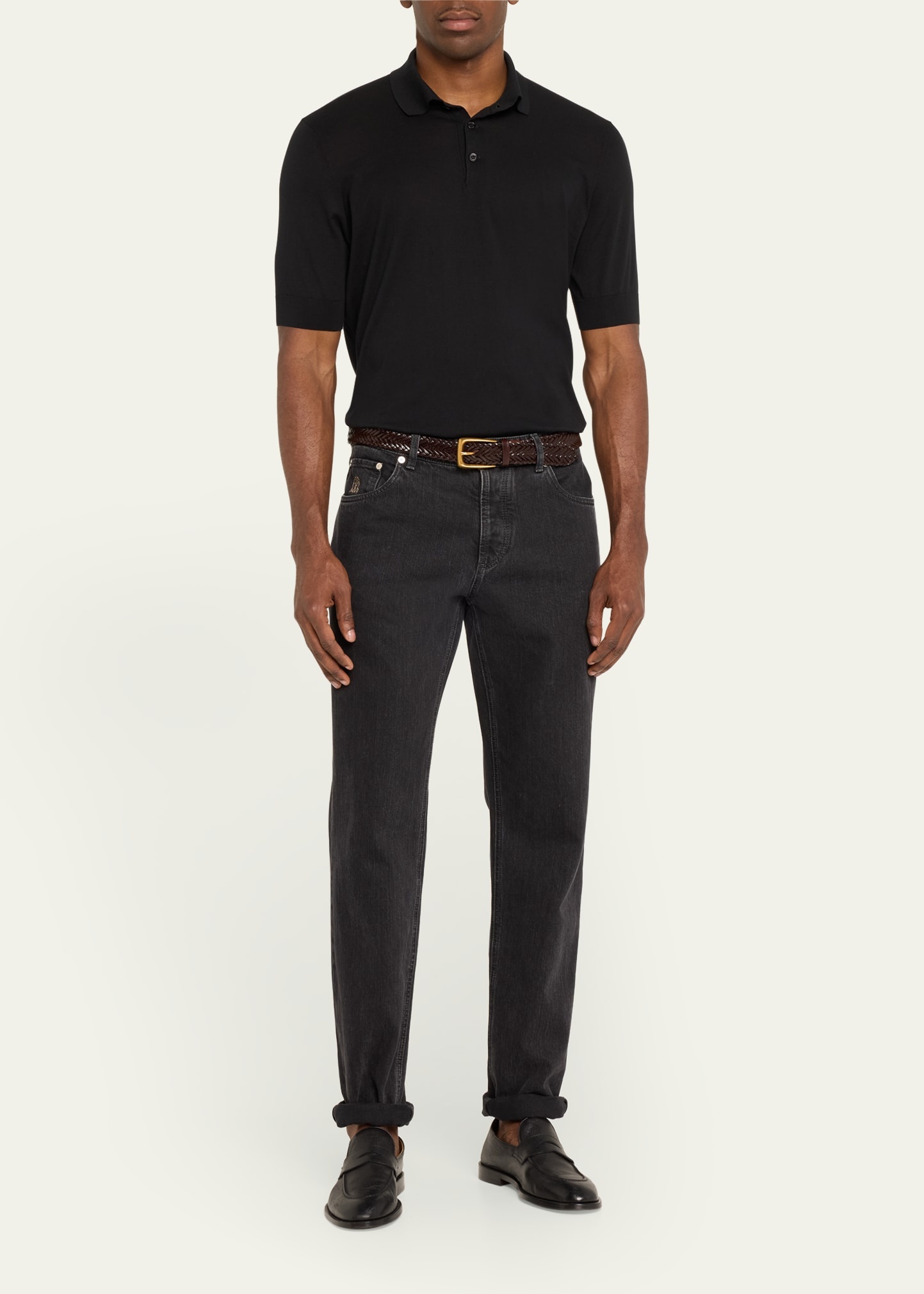 Men's Cotton-Silk Polo Shirt - 2