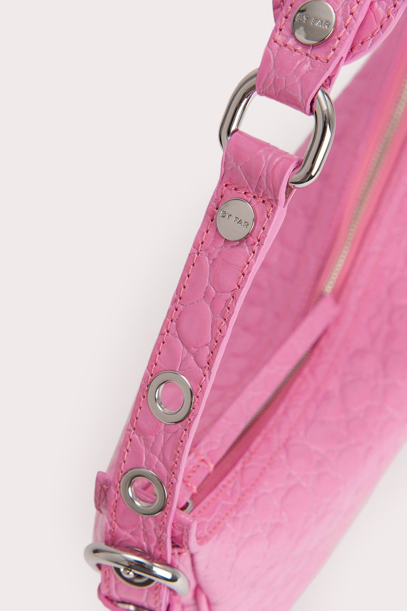 Gib Lipstick Circular Croco Embossed Leather 3