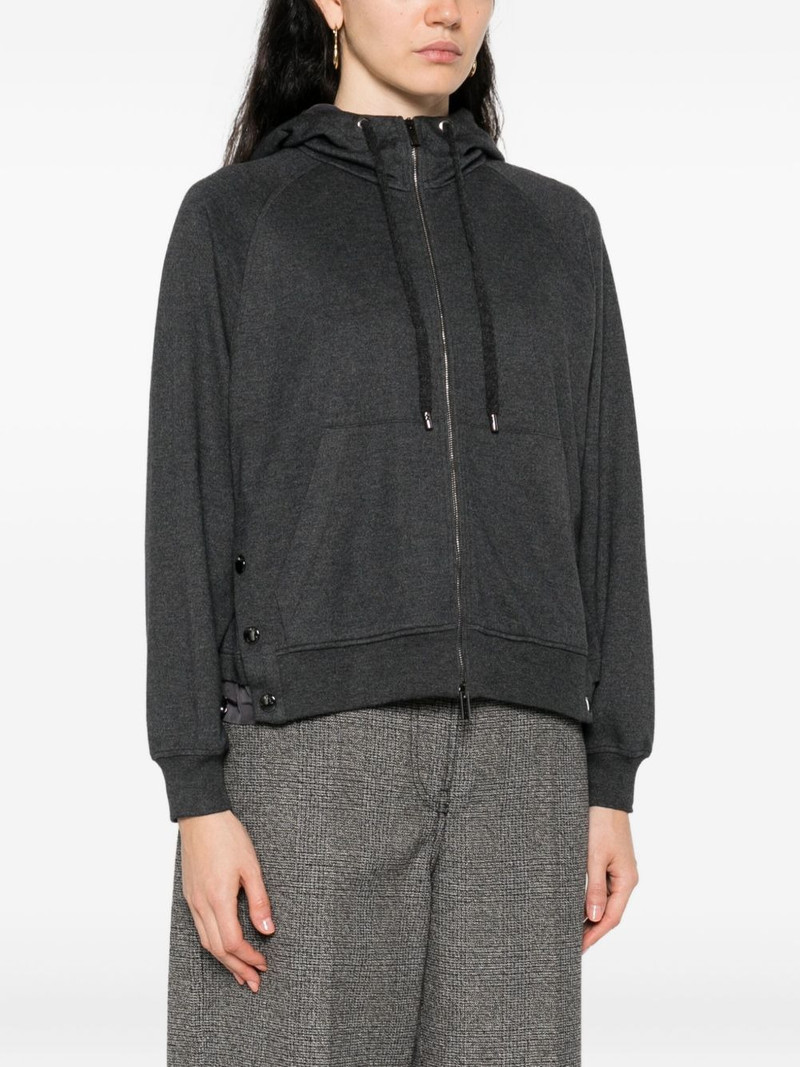 raglan-sleeves zip-up hoodie 3