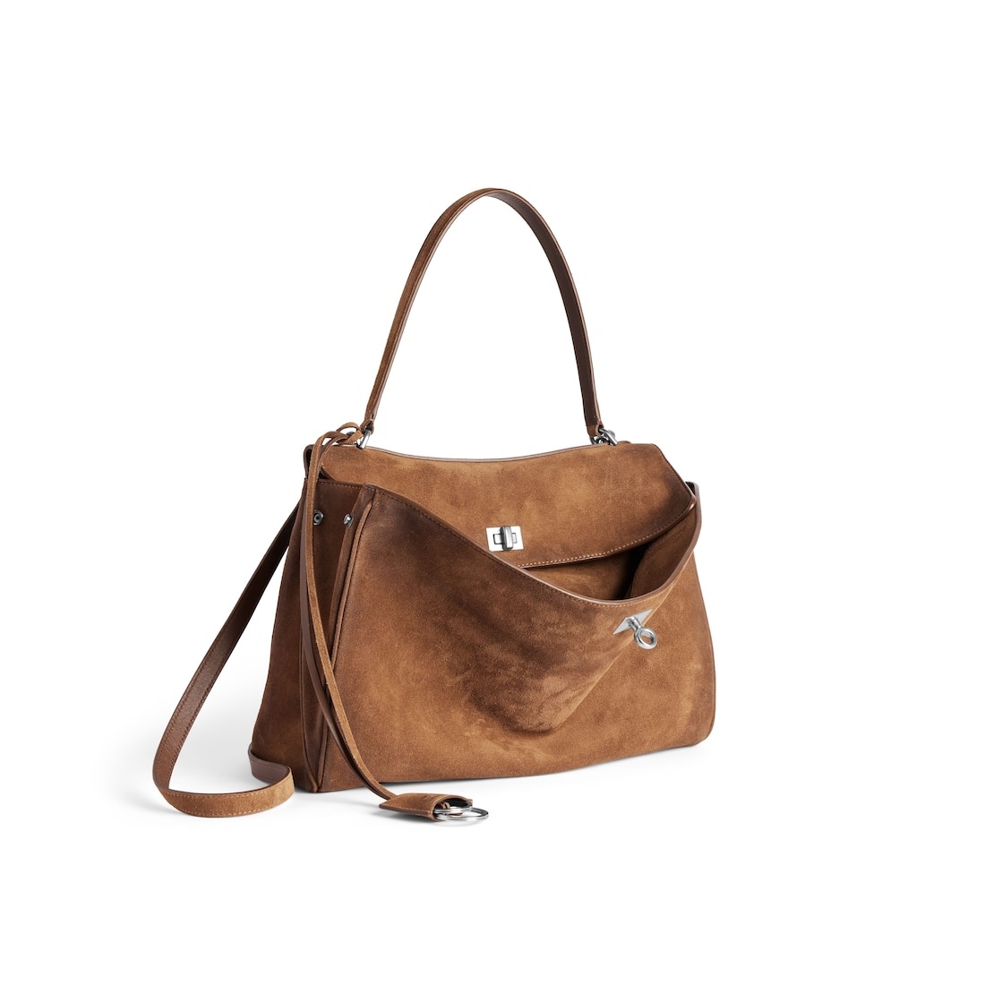 Women's Rodeo Handbag Medium in Camel - 2