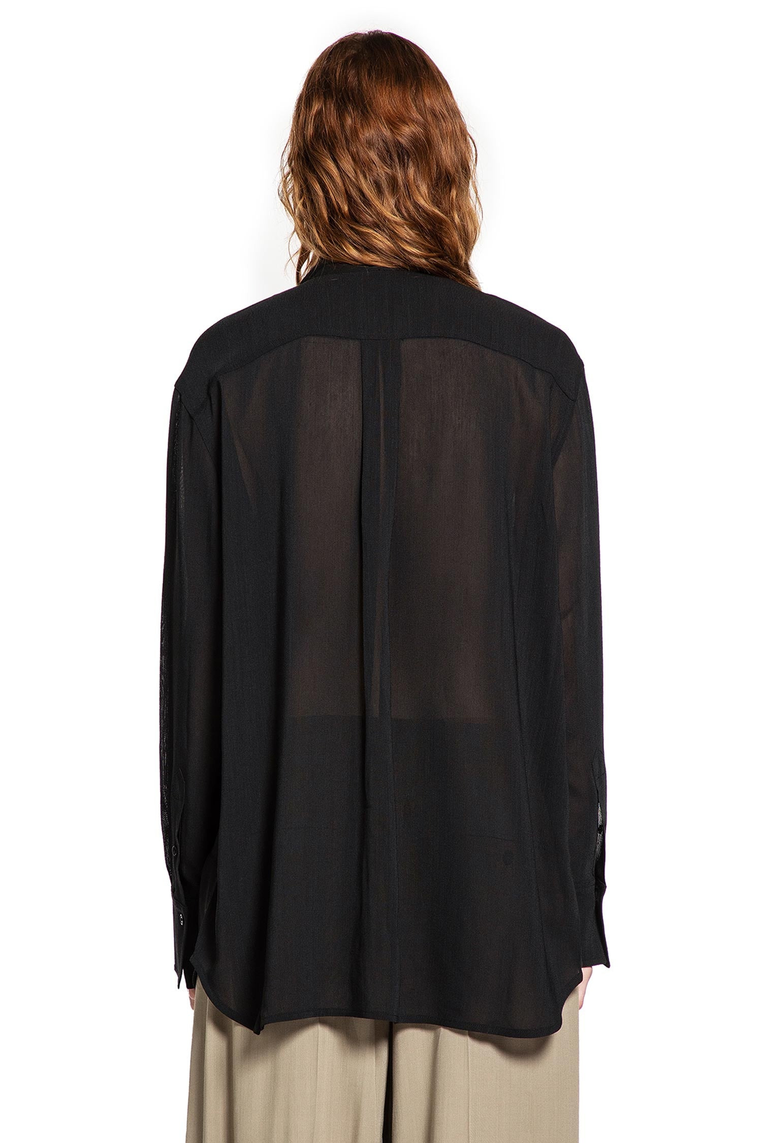 Long Scarf Blouse - 3