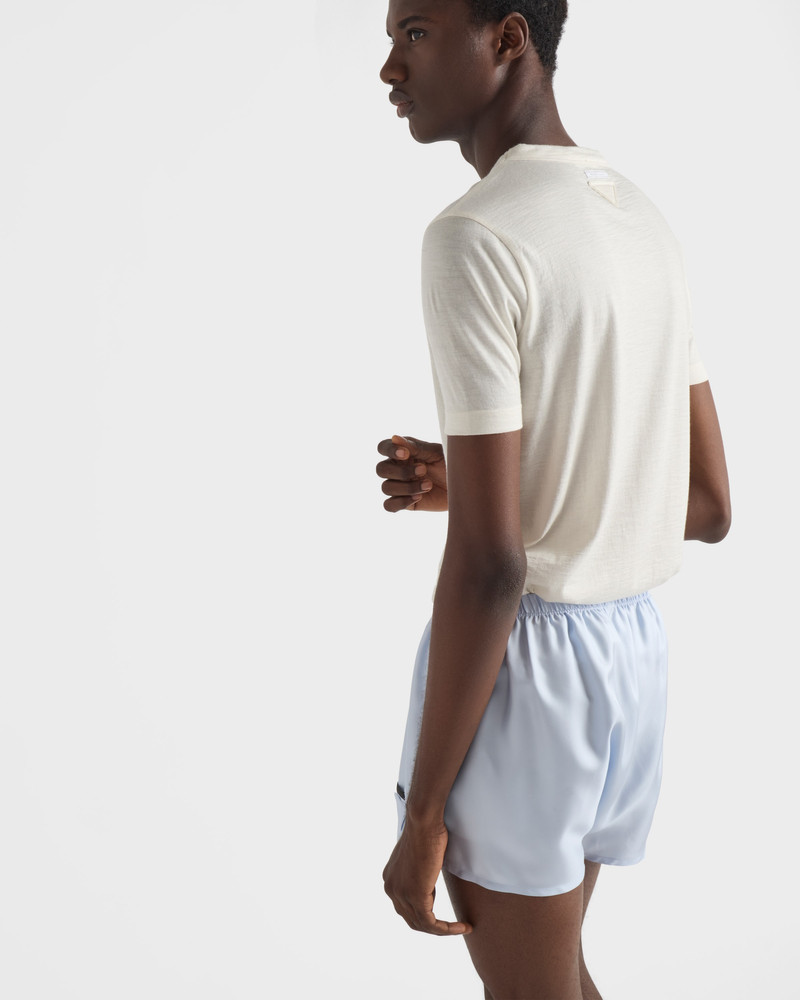 Cashmere and silk T-shirt 4
