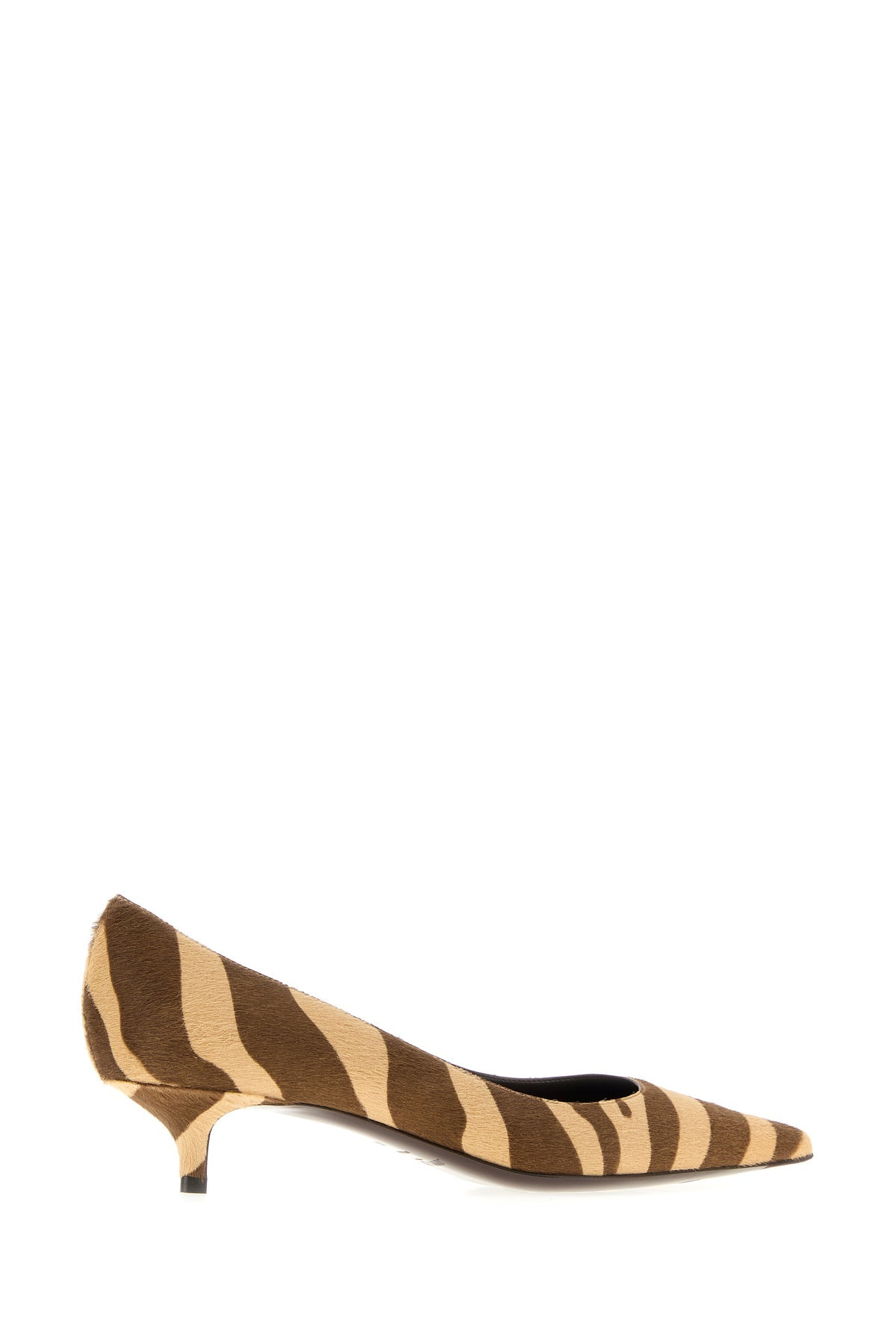 Printed calf hair Amelia pumps - 3