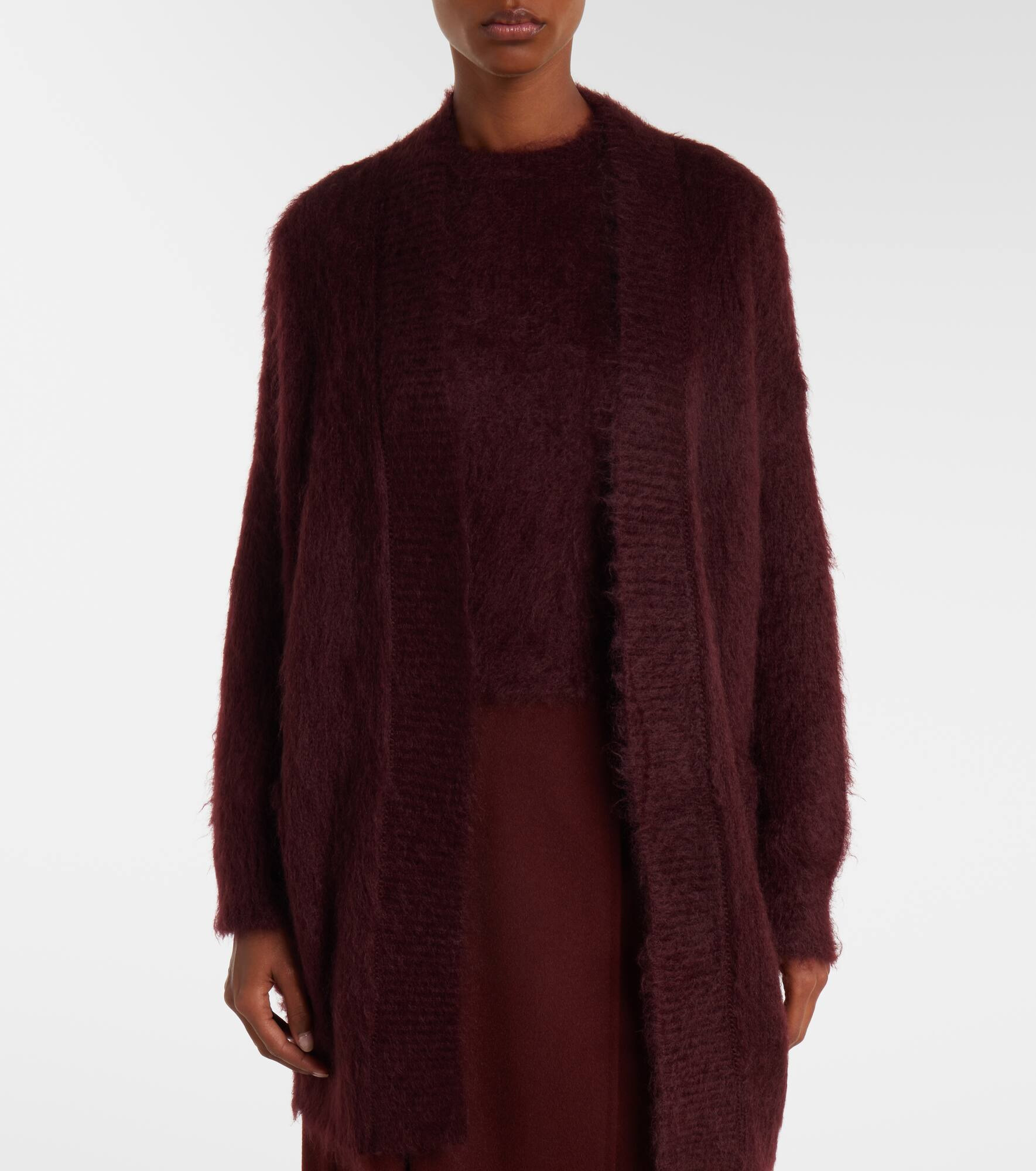 Affetto mohair-blend cardigan - 6