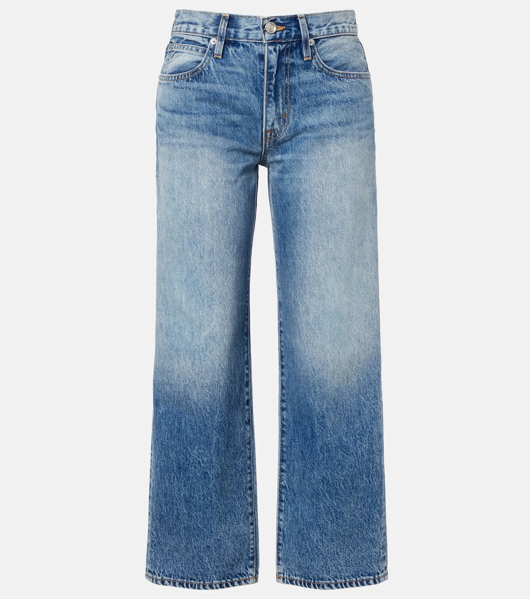 Hunter cropped straight jeans - 1
