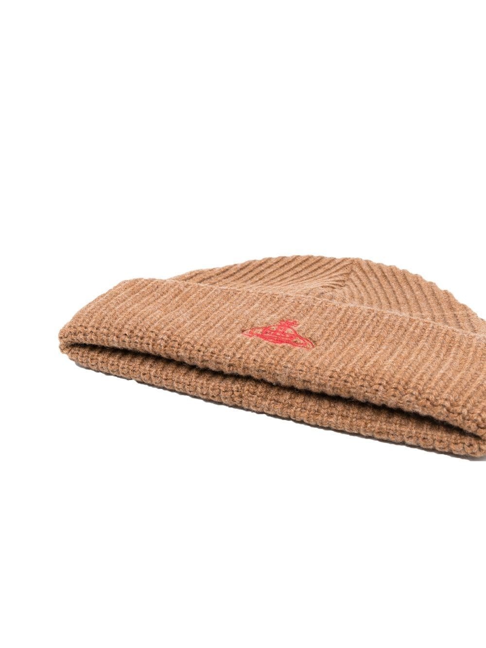 Orb-embroidered wool beanie - 2