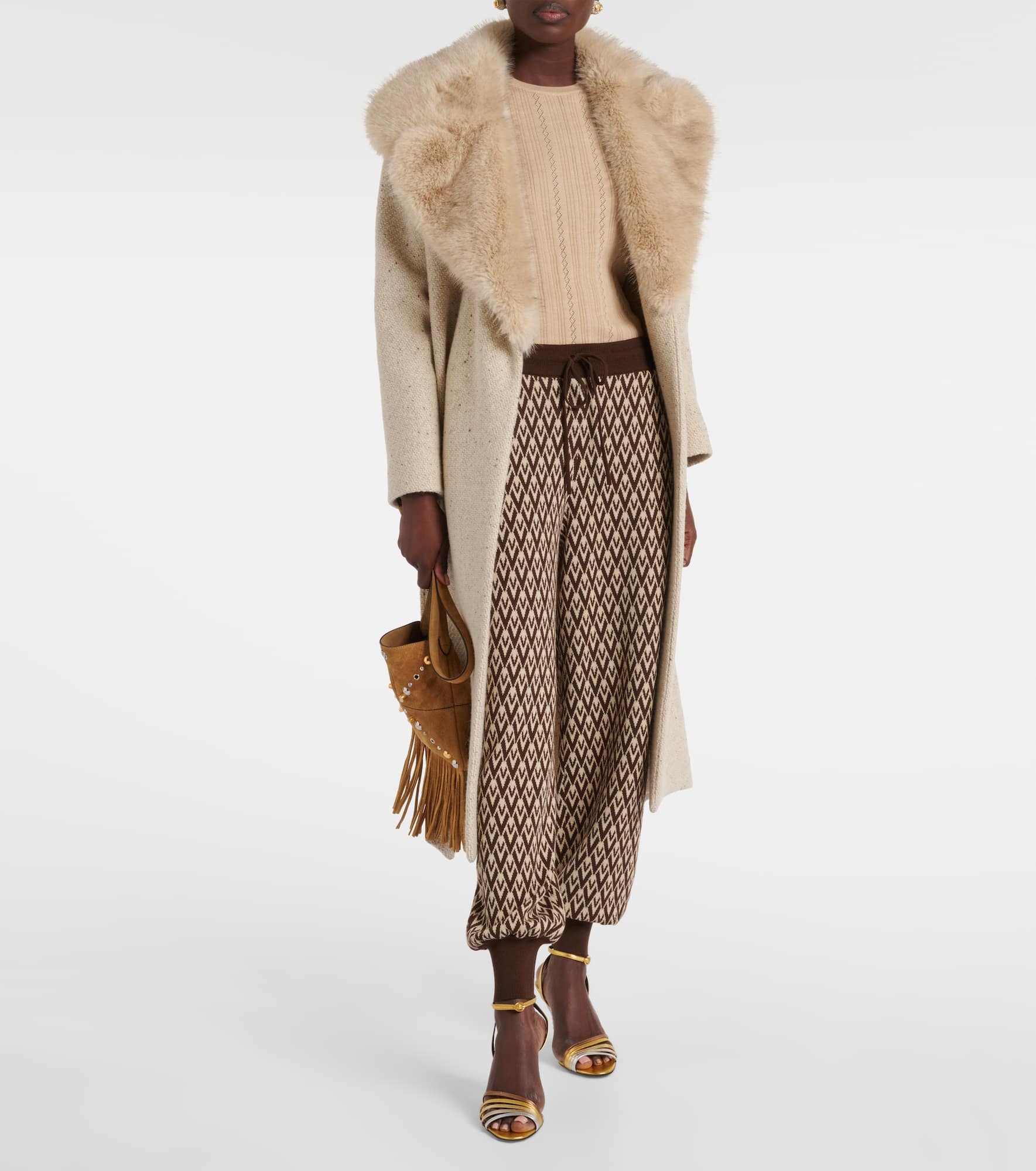 Toute la V virgin wool sweatpants - 2