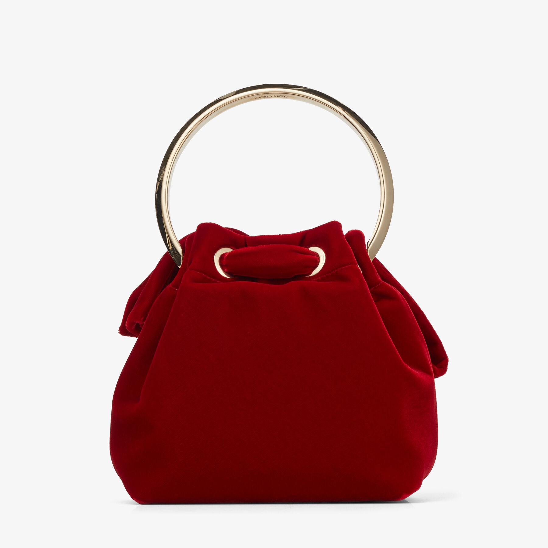 Bon Bon
Red Velvet Bag With Bow - 8