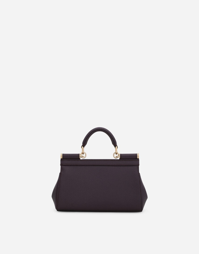 Small Sicily bag in Dauphine calfskin 4