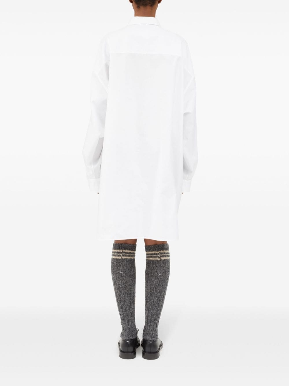 drop-shoulder cotton shirt - 4