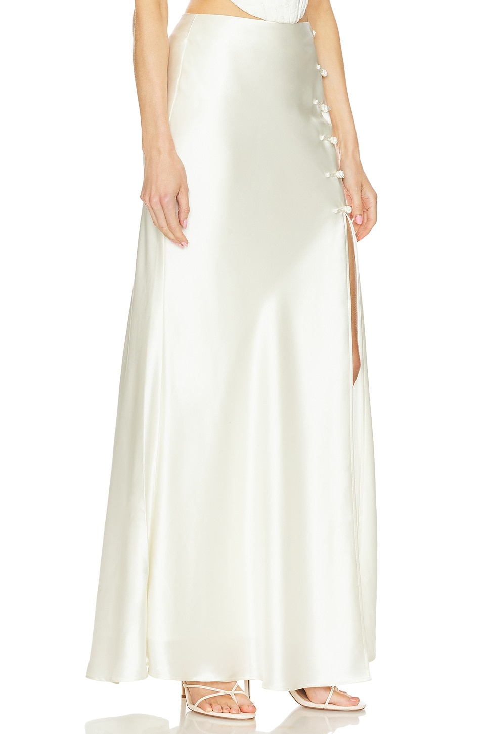 Pia Satin Skirt - 2