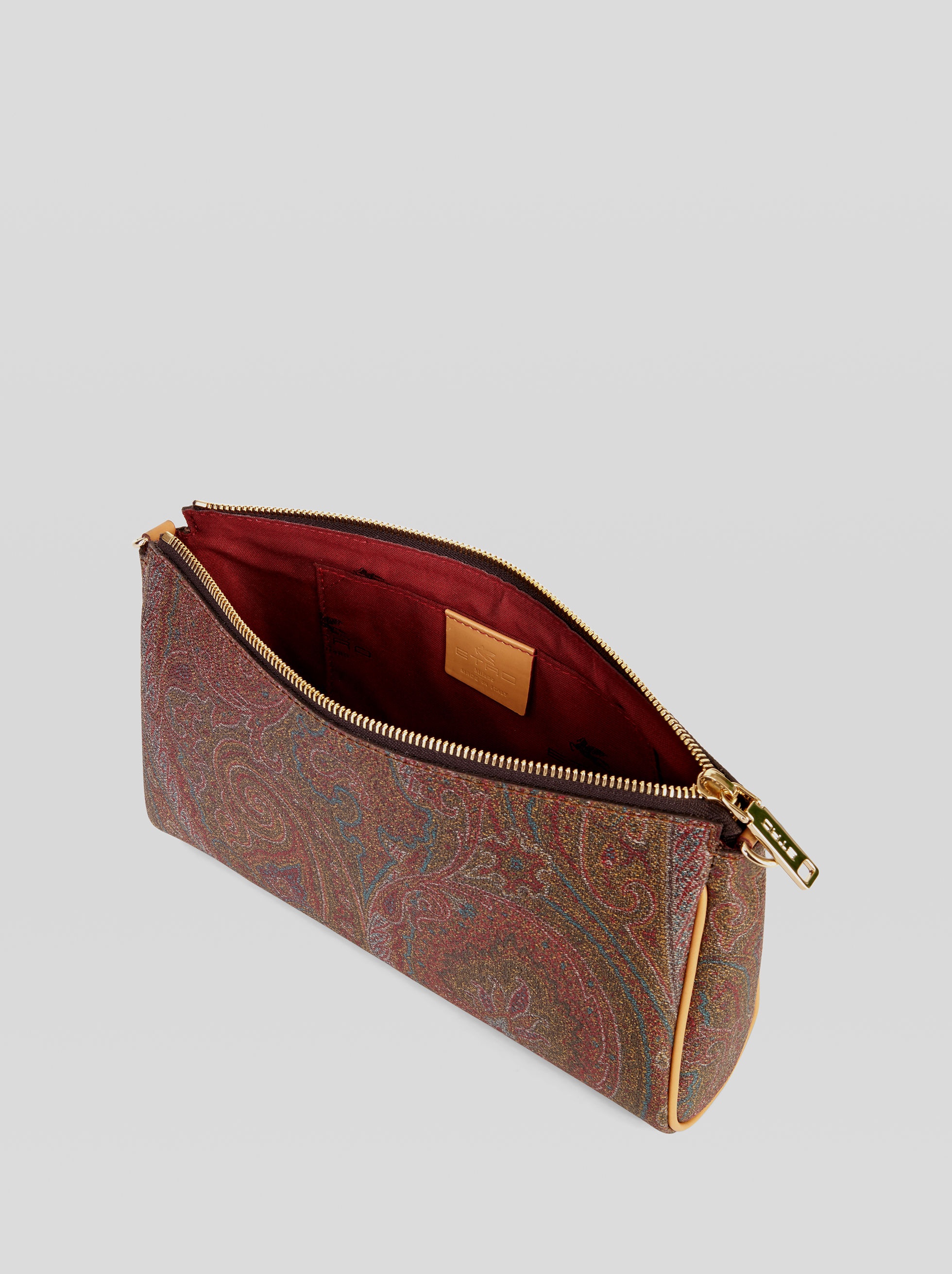 PAISLEY SHOULDER BAG WITH LEATHER DETAILS - 6
