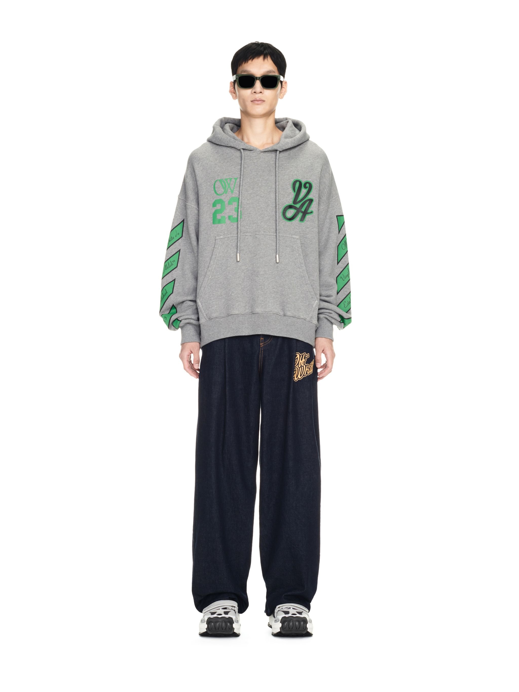 Off-White 23 Varsity Skate Hoodie | REVERSIBLE
