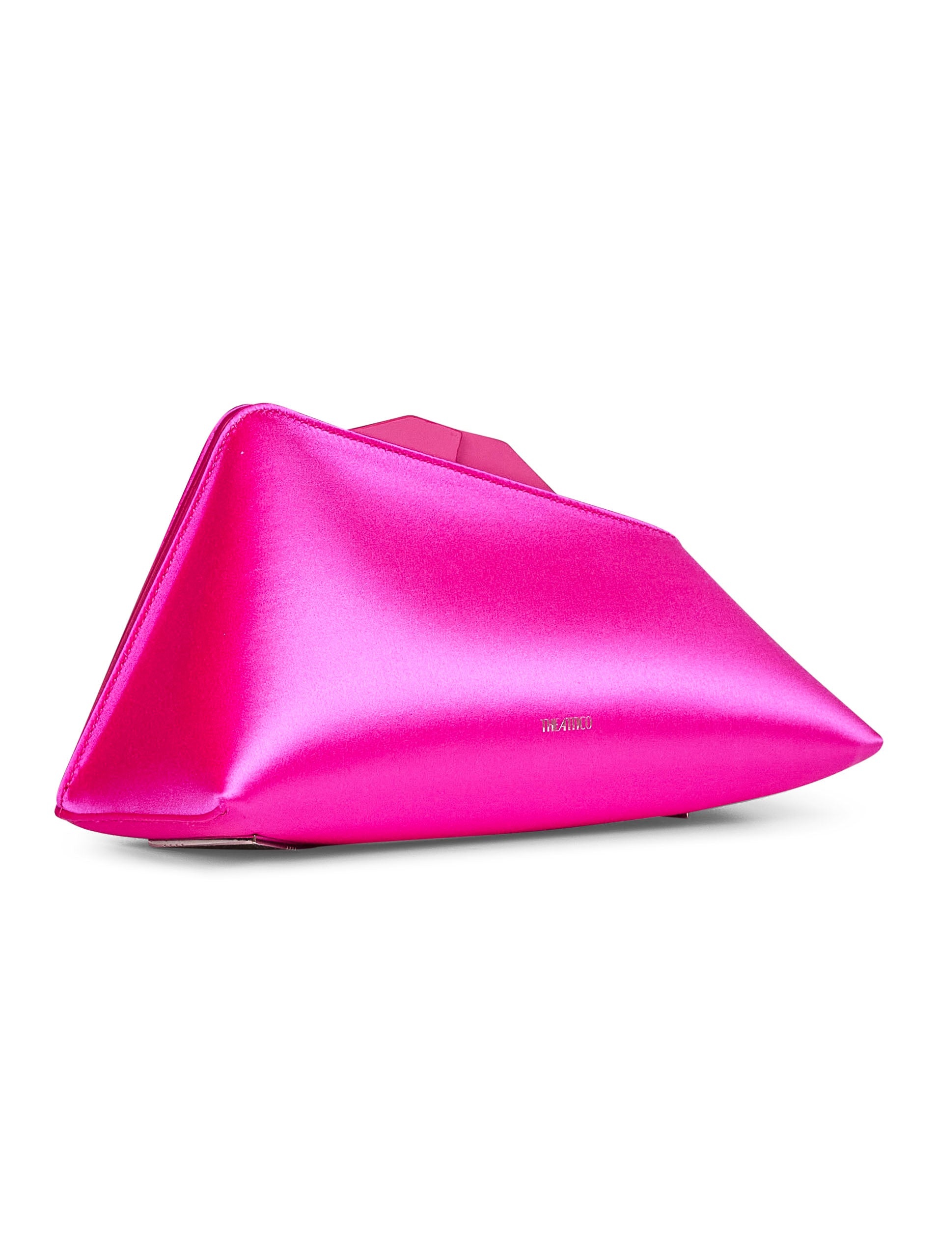 Fuchsia "8.30PM" oversized clutch bag - 2